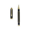 Luxury Business Gift Gold Carbon Fiber Ballpoint Pen Roller Pens With Custom Logo